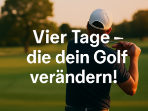 Vier Tage, die Dein Golf verändern!