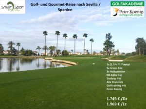 Golf- und Gourmet-Reise ins sonnige Sevilla